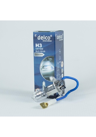 Delco U.s.a H3 +%30 Fazla Işık 12 Volt Halogen Ampul Pk22s 10 Adet