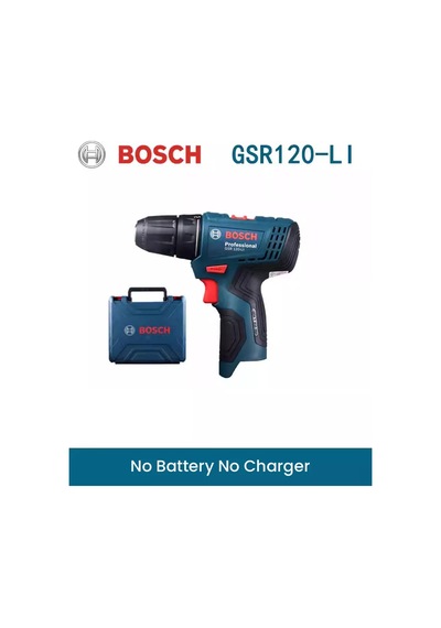 Bosch Bosch Blue Series Gsr120-li Şarjlı Matkap Tek Kılıf + Kutu Batarya Ve Şarj Cihazı Dahil Değildir 250122590
