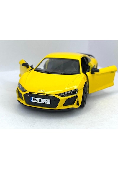 020 Audi R8 Coupe - Çek Bırak 5inch Model Araba Oyuncak