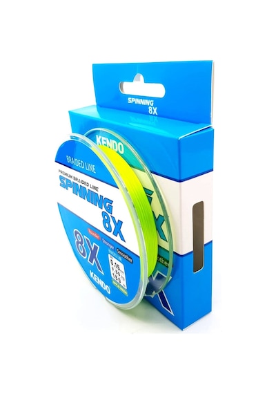 Kendo Spinning 8x Fighting 150 Mt Örgü İp Apple Green