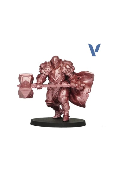 Vallejo 77106, 18 Ml. Ruby Red Light True Metallic Metal Maket Boyası Standart