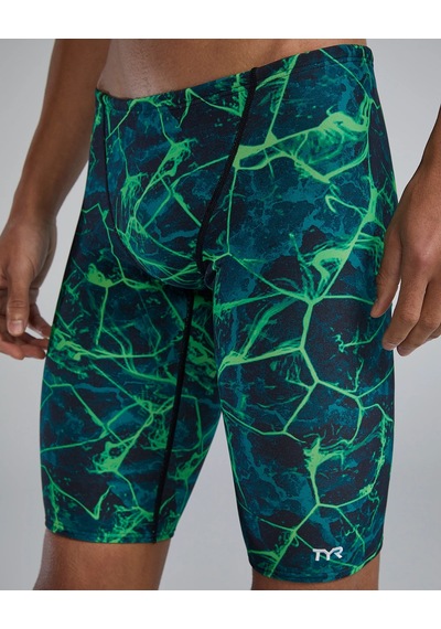 Tyr Durafast Elite Erkek Jammer Mayo - Synapse Mavi - Yeşil
