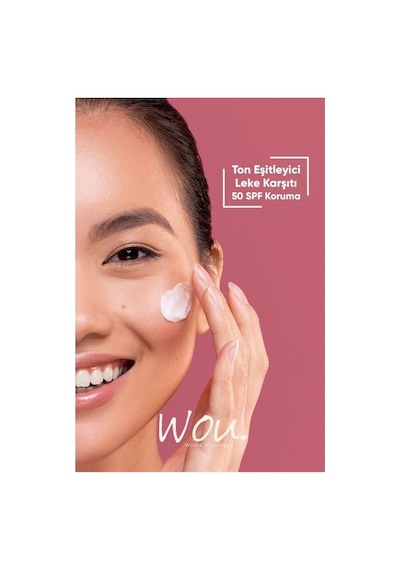 Wou Ton Eşitleyici Güneş Kremi 50+ 50ml.