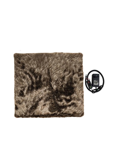 Kedi Minderi Isıtmalı Model 45x45cm 12v Adaptörlü Su Geçirmez Kdtes53