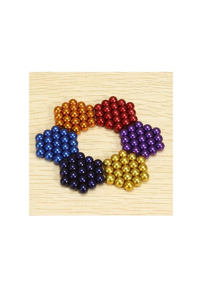 Renkli 216 Adet Mıknatıs Neocube Mıknatıs 5 Mm Neodyum Evimdeyokyok