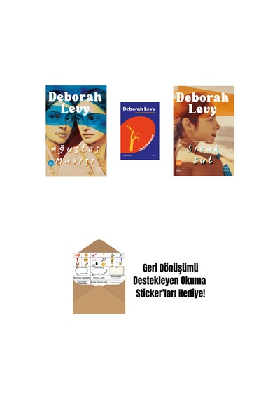 Ağustos Mavisi + Gayrimenkul + Her Şeyi Gören Adam + Okuma Sticker'ları