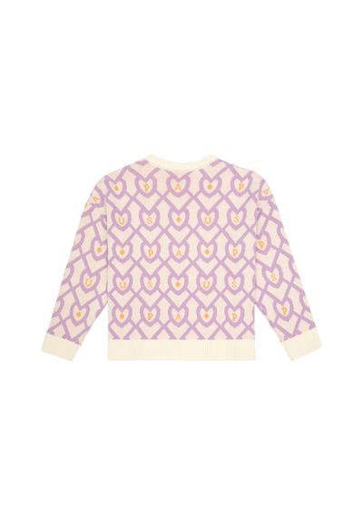 U.s. Polo Assn. Kız Çocuk Kazak /triko 50316371-vr104 Koyu Frambuaz/dark Raspberry
