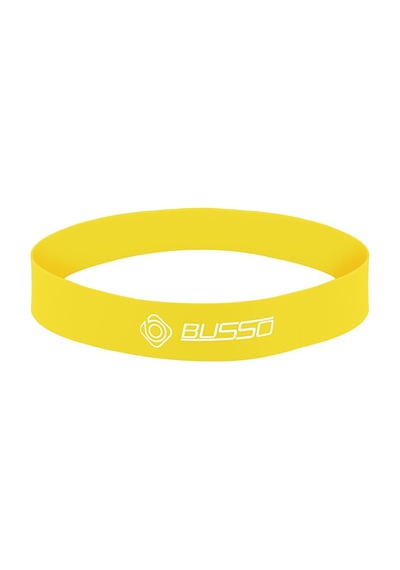 Busso Lab 10 Latex Aerobik Band 500x30x1.1MM Sarı Çok Renkli