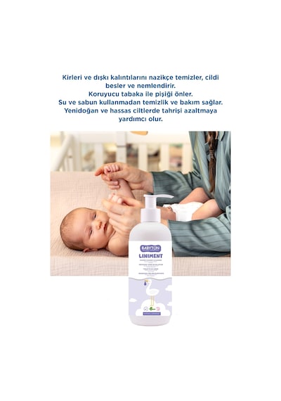Bebek Bezi Değiştirme Temizleyicisi Ve Pişik Önleyici 400 Ml