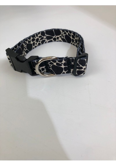 Mita Ayarlanabilir Köpek Boyun Tasması Dalmaçyalı Siyah&beyaz