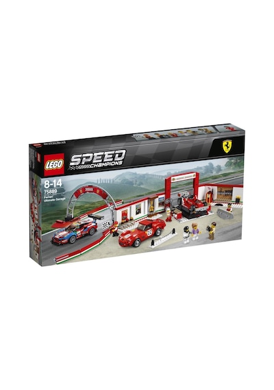 LEGO Speed Champions 75889 Ferrari Ultimate Garage 841 Parça