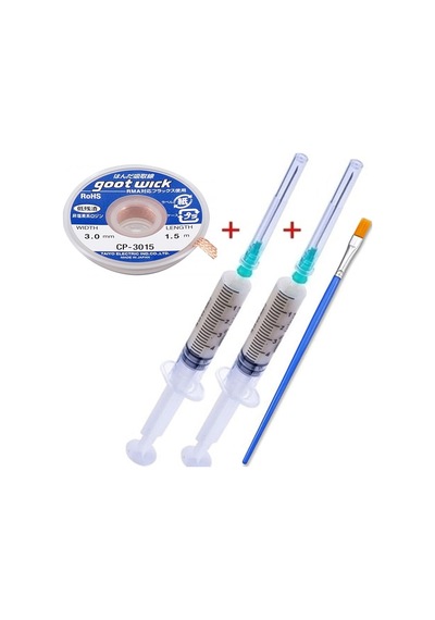 3015 Flux Lehim Toplama Temizleme Fırçası ve Sökme Teli 1.5 MM