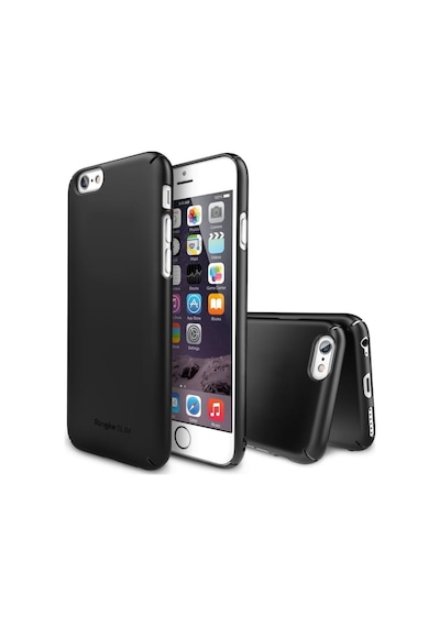 Ringke Slim Apple Uyumlu iPhone 6s Plus/ 6 Plus İle Kılıf Sf Black