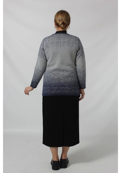 Moda Berray Y0664 Kadın Siyah-krem Kareli Desenli Düğmeli Cepli Mevsimlik Anne Hırkası Mavi-beyaz Mavi - Beyaz Moda Berray Y0664 Kadın Siyah-krem Kareli Desenli Düğmeli Cepli Mevsimlik Anne Hırkası Mavi-beyaz Mavi - Beyaz