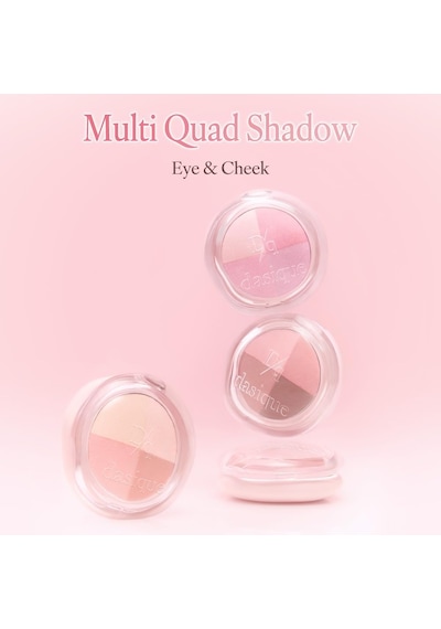 Mat, Yumuşak Yapılı, Dökülme Yapmayan 4lü Far Paleti Multi Quad Shadow 03 Soft Tutu Diğer