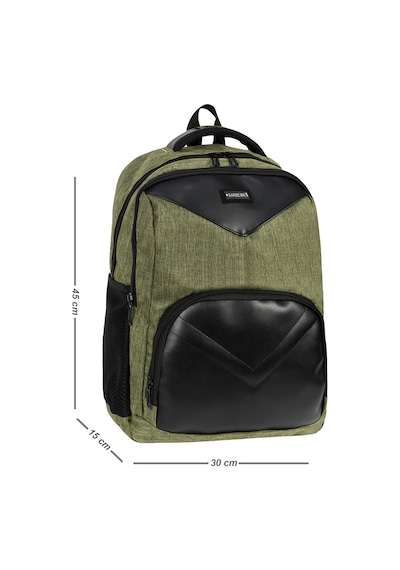Galb Leather Gunluk Ve Okul Kullanimi Laptop Bolmeli Sirt Cantasi Beyaz