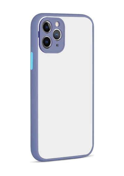 Apple Uyumlu  iPhone 11 Pro Kılıf Zore Hux Düğme Ve Kapak Zıt Renk Kılıf