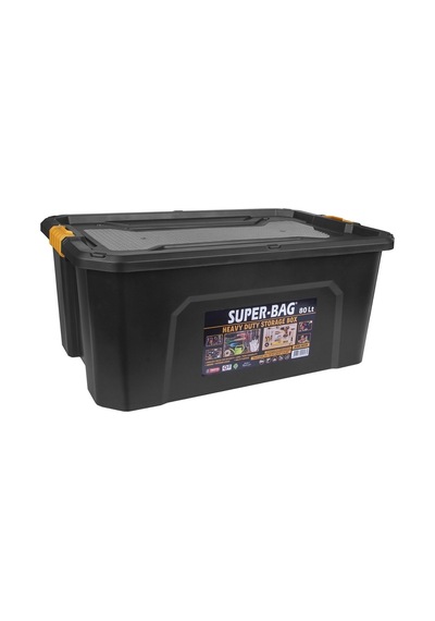 Super Bag 80 L Kapaklı Saklama Kutusu, Ağır Hizmet Plastik Depolama Kutusu, Çok Amaçlı Eşya Düzenleme Ve Saklama Kabı, Darbeye Dayanıklı, Ev Garaj Dep Çok Renkli Super Bag 80 L Kapaklı Saklama Kutusu, Ağır Hizmet Plastik Depolama Kutusu, Çok Amaçlı Eşya Düzenleme Ve Saklama Kabı, Darbeye Dayanıklı, Ev Garaj Dep Çok Renkli