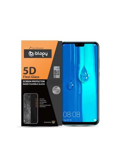 Blogy Y9 2019 İle Uyumlu Flexi 5d Ekran Koruyucu