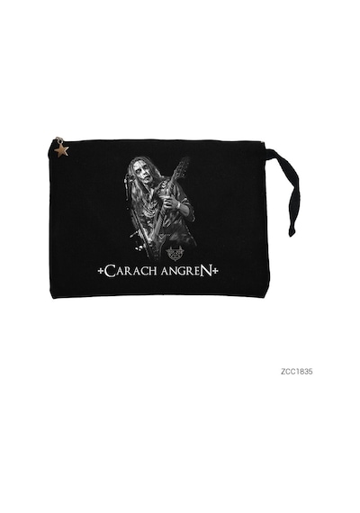 Zepplin Giyim Carach Angren Seregor Siyah Clutch Astarlı Cüzdan / El Çantası