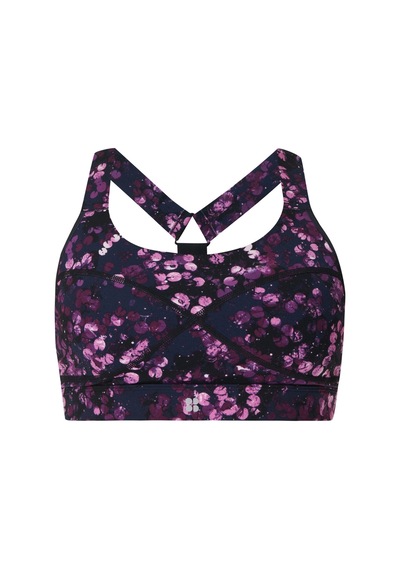 Sweaty Betty Sweaty Betty Power Medium Support Sports Kadın Fitness Bra 5132 Siyah