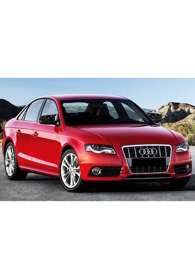 Audi A4 B8 Batman Yarasa Ayna Kapağı Piano Black / 2009 - 2014