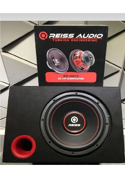 Reiss Audio Rs-hk12 30 Cm Subwoofer Bas 1450 Watt 450 Rms Kabinli