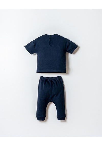 U.S. Polo Assn. U.s. Polo Assn Erkek Bebek 2 Li T-şhirt Takım Lacivert-2262 Lacivert