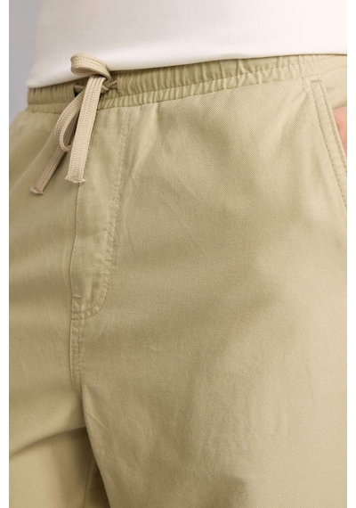 Defacto Baggy Fıt Belden Bağlamalı Haki Pantolon H5798ax26smkh404 Haki-kh404