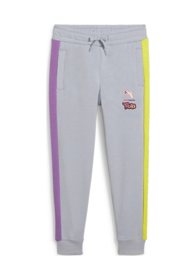 Puma X Trolls T7 Track Unisex Çocuk Eşofman Altı Gri