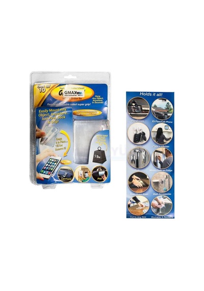 Kaydırmaz Jel Ped Aşırı Yapışkan Şeffaf 10 Parça Mini Set Üniversal ZC-205