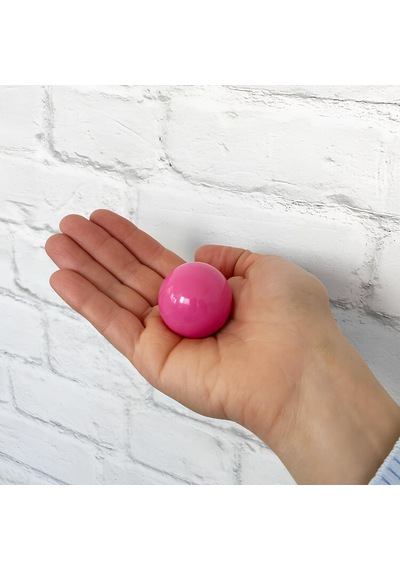 Sert Plastik Düğme Yuvarlak Top Pembe Dolap Mobilya Mutfak Dolabı Çekmece Kulbu Kulpu Kulplar