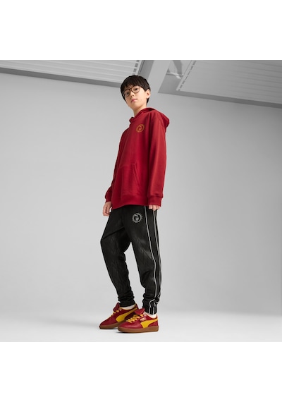 Puma X Harry Potter Genç Rahat Kesim Kapüşonlu Sweatshırt 630078 13 Kırmızı