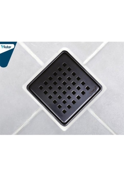 Sukar Line 9 Siyah 10X10 Kare Izgaralı 1153-0031099-31