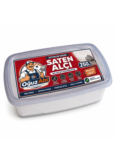 Saten Alçı Son Kat 250 Gr