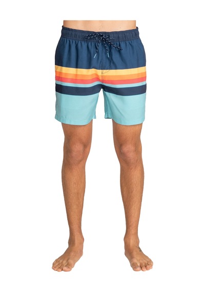 Bıllabong Billabong All Day Htr Stripes Lb Erkek Pembe Volley Short Blu Mavi