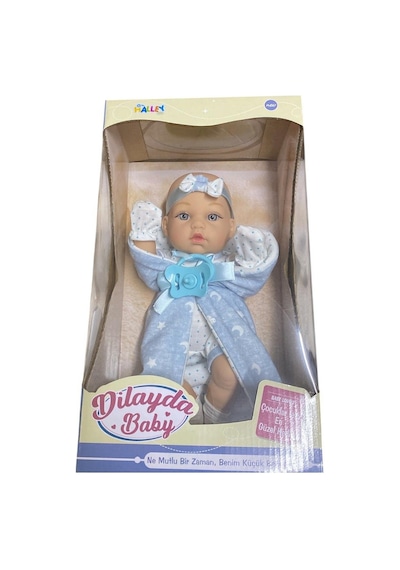26 Cm Dilayba Baby Gerçek Yüzlü Et Bebek 9961