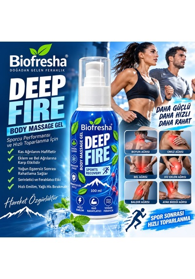 Biofresha Sporcu Jeli Acı Giderici Kas 150 Ml