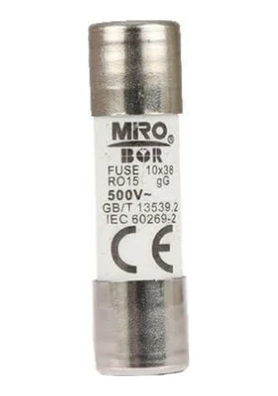Ro15 500v 16a 10x38 Porselen Sigorta - 10'li Paket