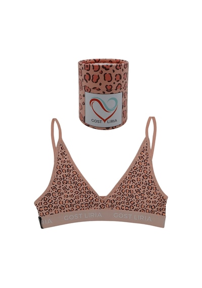 - Leopard Desenli Kadın Bralet SOMON