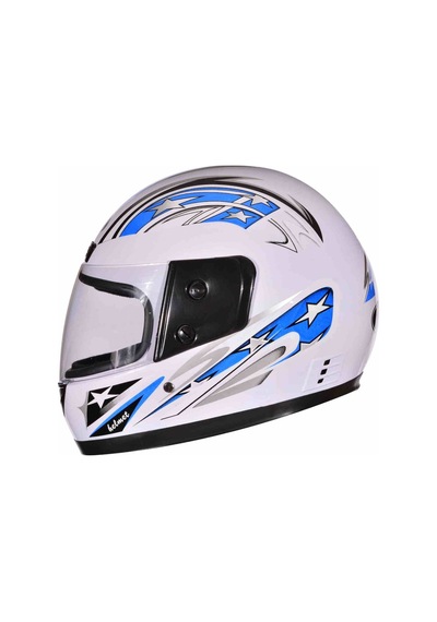 Motosiklet Tam Kapalı Boğazlı Boyun Derili Kask Camı