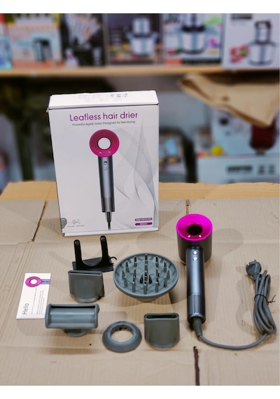 Leafless Hair Dryer 4 In 1 Saç Kurutma Makinası 3 Kademe 5615