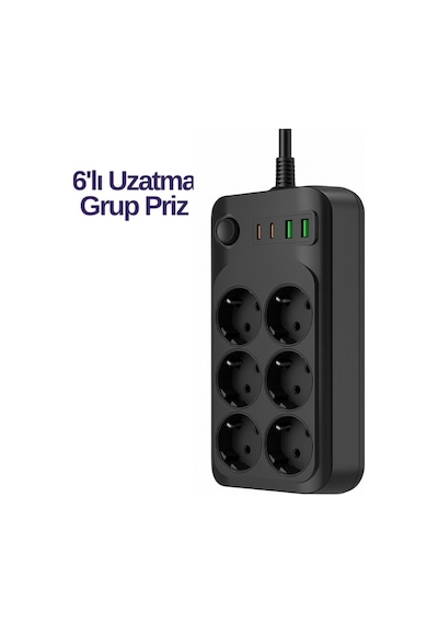 Csmtex 6lı Priz Diğer