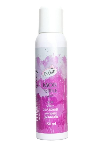 Mor Renkli Sprey Gıda Boyası 150 Ml