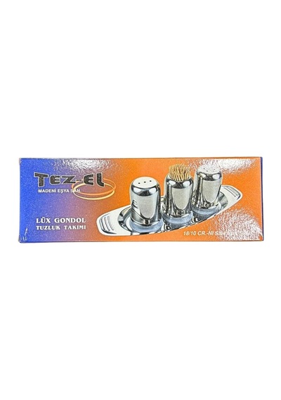 Küçük Metal Tuzluk Takımı Belirtilmemis