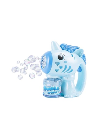Funny Bubbles Elektirikli Unicorn Köpük Tabancası Mavi