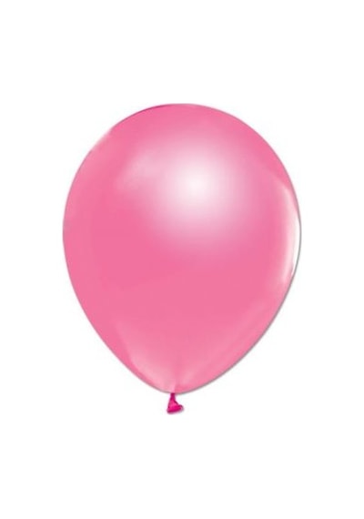 Benim Marifetlerim Metalik Pembe Balon 12 Inch 15 Adet