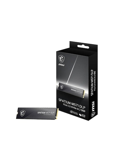 Msı Ssd Spatıum M571 Dlp Pcıe 5.0 Nvme M.2 2tb