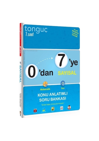 Tonguç 0Dan 7Ye Sayısal Konu Anlatımlı Soru Bankası