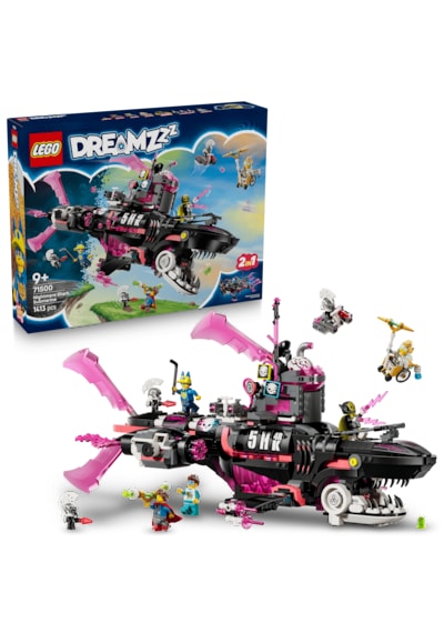 LEGO® DREAMZzz™ Kabus Köpek Balığı Denizaltısı 71500 - 9 Yaş ve Üzeri Çocuklar için Yaratıcı Oyuncak Yapım Seti (1413 Parça)